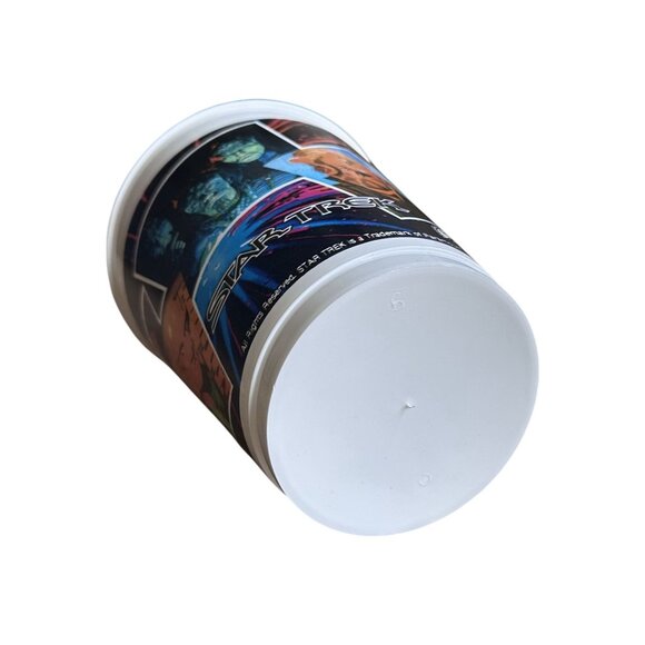 Vtg Star Trek TOS Slurpee Cup 7 Eleven Plastic Cup 1991 Kirk Spock Uhura McCoy - Picture 8 of 8